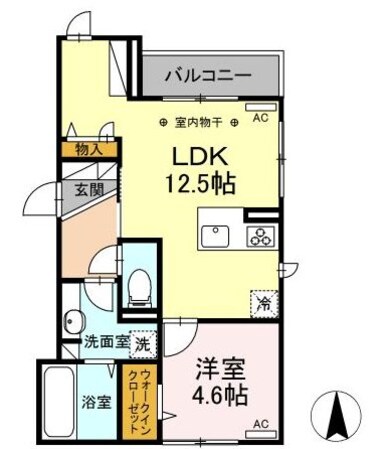 リュミエールの物件間取画像